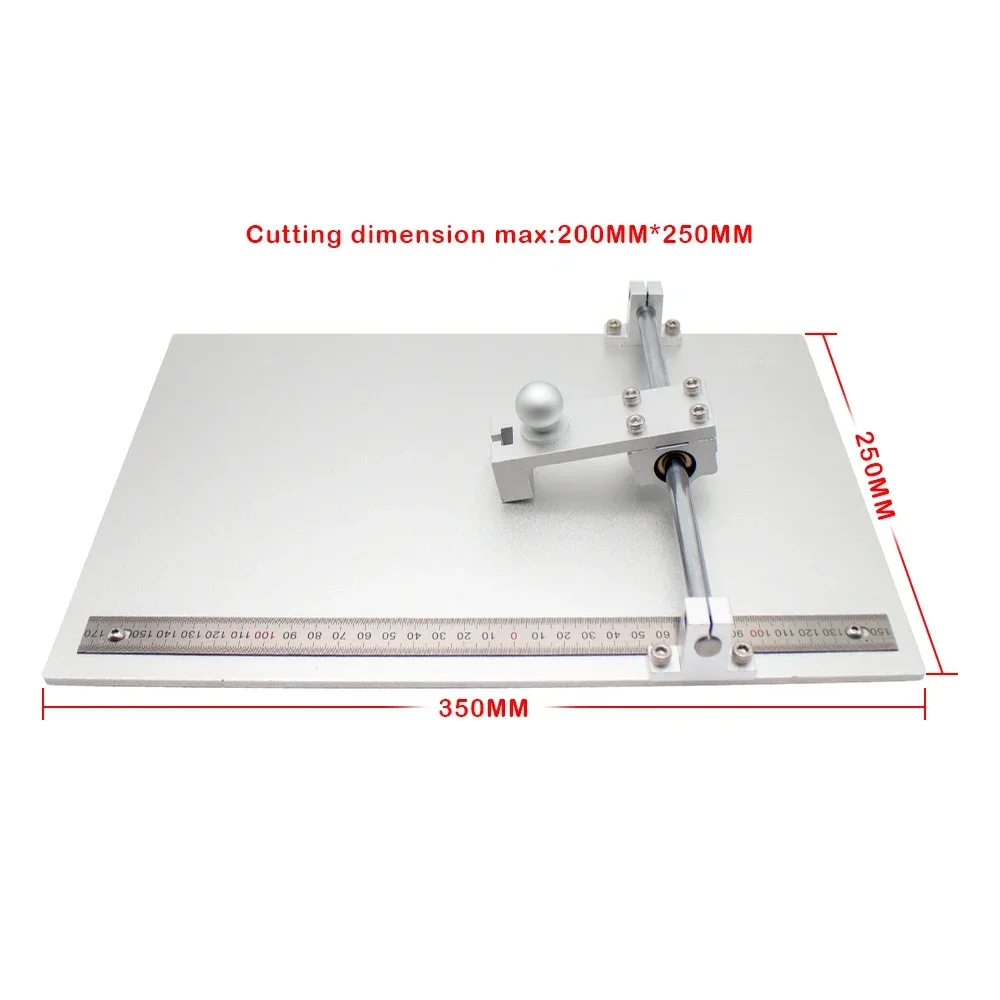 Laboratory Use ITO Conductive Glass Cutter ITO/FTO/AZO/Quartz Glass Cutting Table 470x500MM