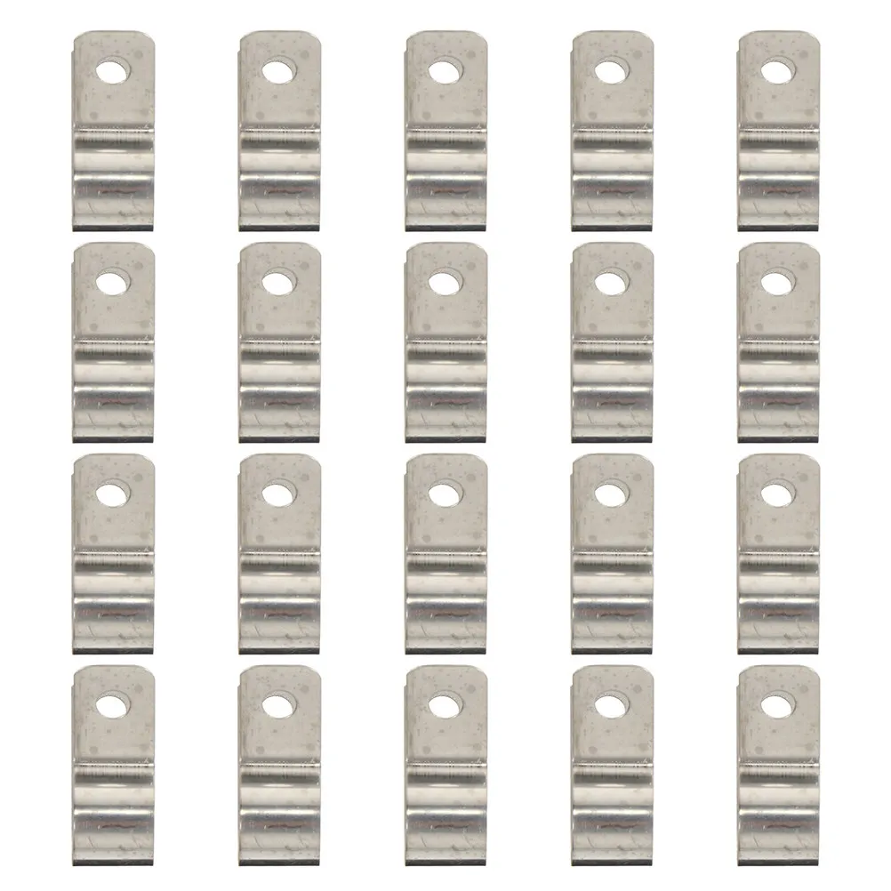 50Pcs Thick R Shape Cable Clamps Sturdy Wire Clips for Cord Management Home Office Electrical Wire Fixing Electrical Cord Clips