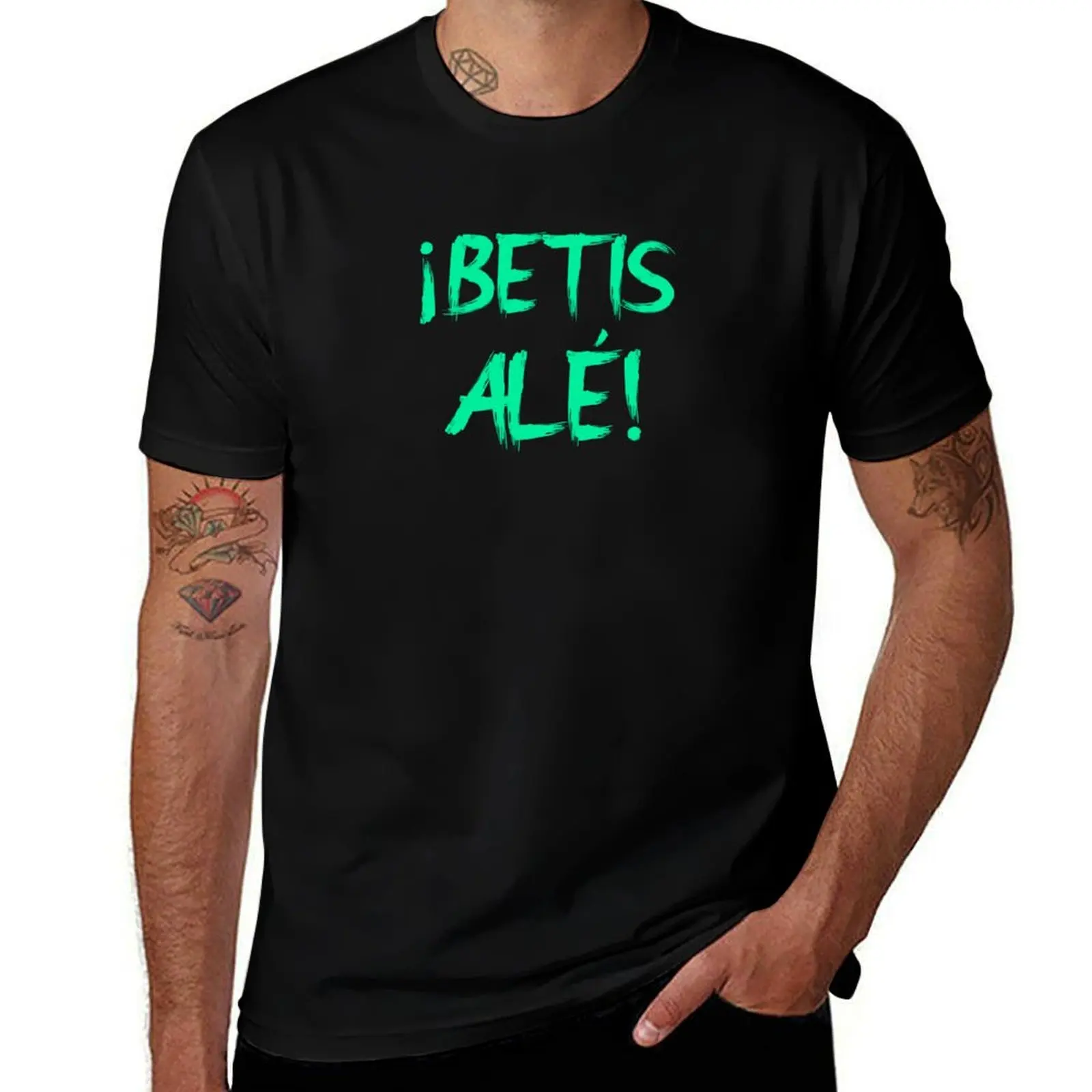 

Betis Alé! Green T-Shirt shirts graphic anime shirt T-shirts oversize oversized t shirts for men