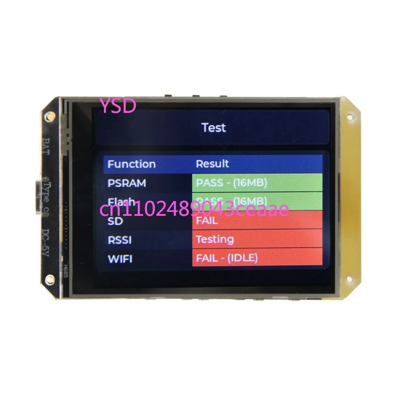 

T-HMI ESP32-S3 2.8-inch Resistive Touch Screen Supports TF WIFI Bluetooth Development Board