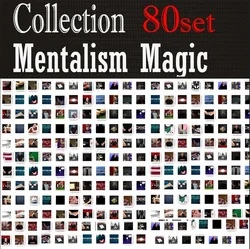 (80 Set )Mentalism Magic Trick Package Collection -2024 Magic trick