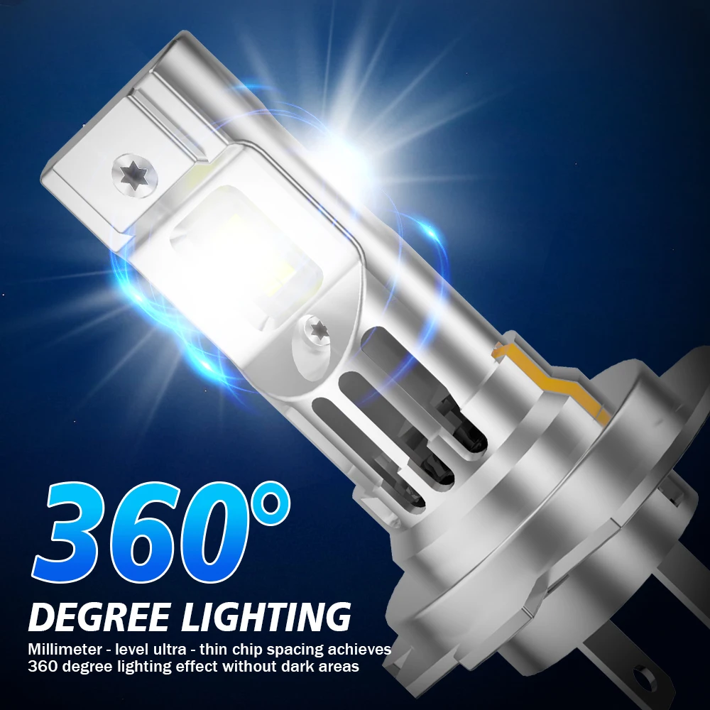 

H7 светодиодные фары дальнего ближнего света комплект 6000K белый для Hyundai Azera 2006-2017 20000LM