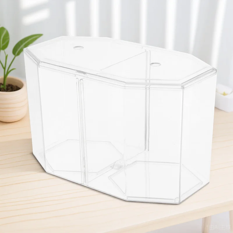 

Fish Breeding Tank Transparent Acrylic Box Isolation Hatchery for Small Tropical Fish Goldfish Fry Incubation Aquarium Divider