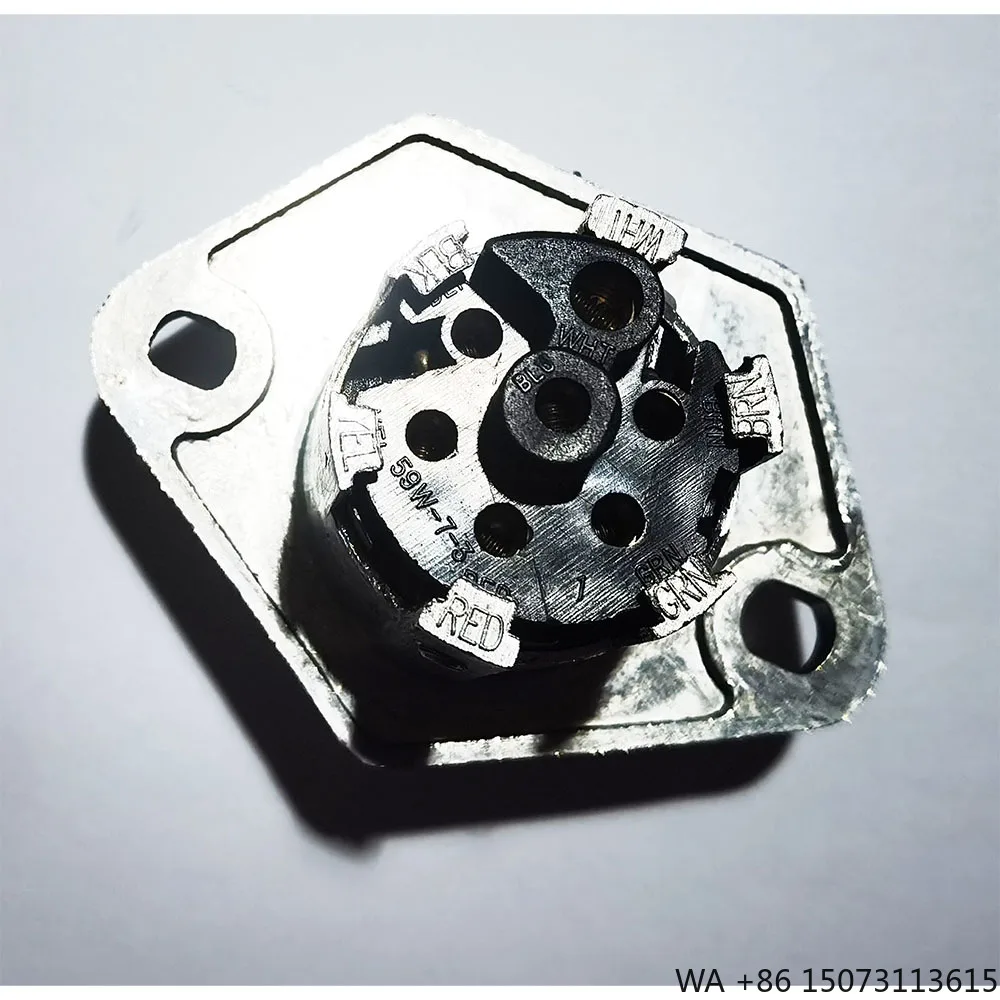 

US Truck 7-Pin Trailer Socket Connector Screw Contact Zinc Shell Brass Screw N for Vehicles