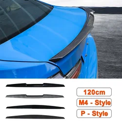 1.2M M3/M4/P Style Universal Car Racing Rear Trunk Tail Wing Air Deflector Spoiler Decoration Car Modified Accessories Body Kit