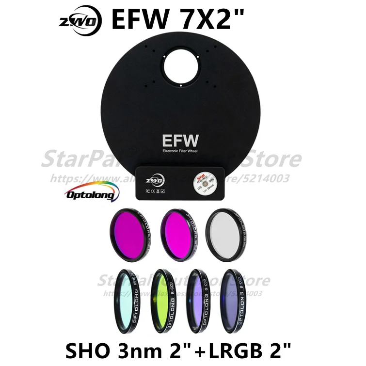 [Surprise] ZWO EFW 7 X 2″  /7x36mm/8 x 1.25