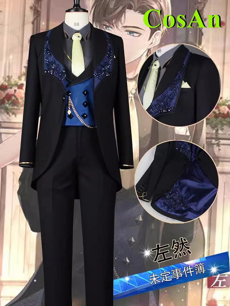 

CosAn Game Tears Of Themis Artem Wing Cosplay Costume Fashion Handsome Business Suit Unisex Party One Step Beyond