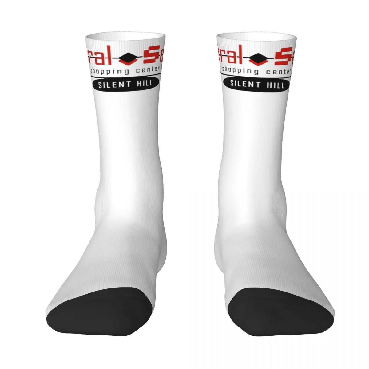 Silent Hill Socks Winter Gaming Gamer Stockings Retro Men's Quality Socks Graphic Skateboard Anti Sweat Socks