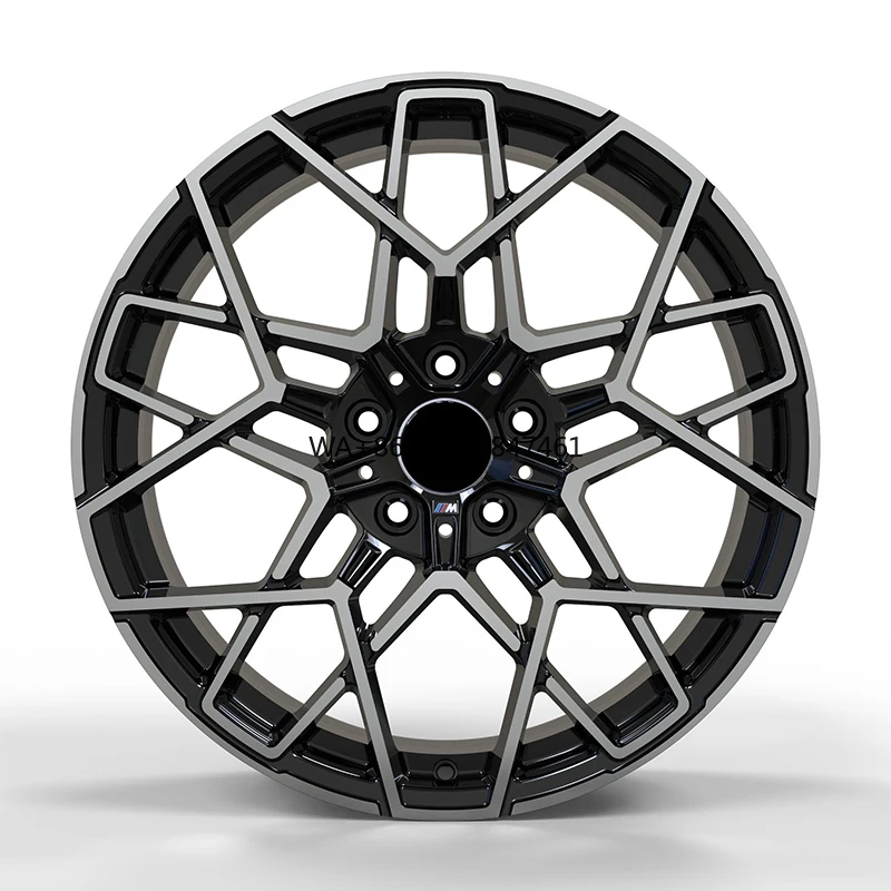 

Custom Design Black Machined Face Forged Wheels 5x120mm Forged Wheel Hub Rims for BMW