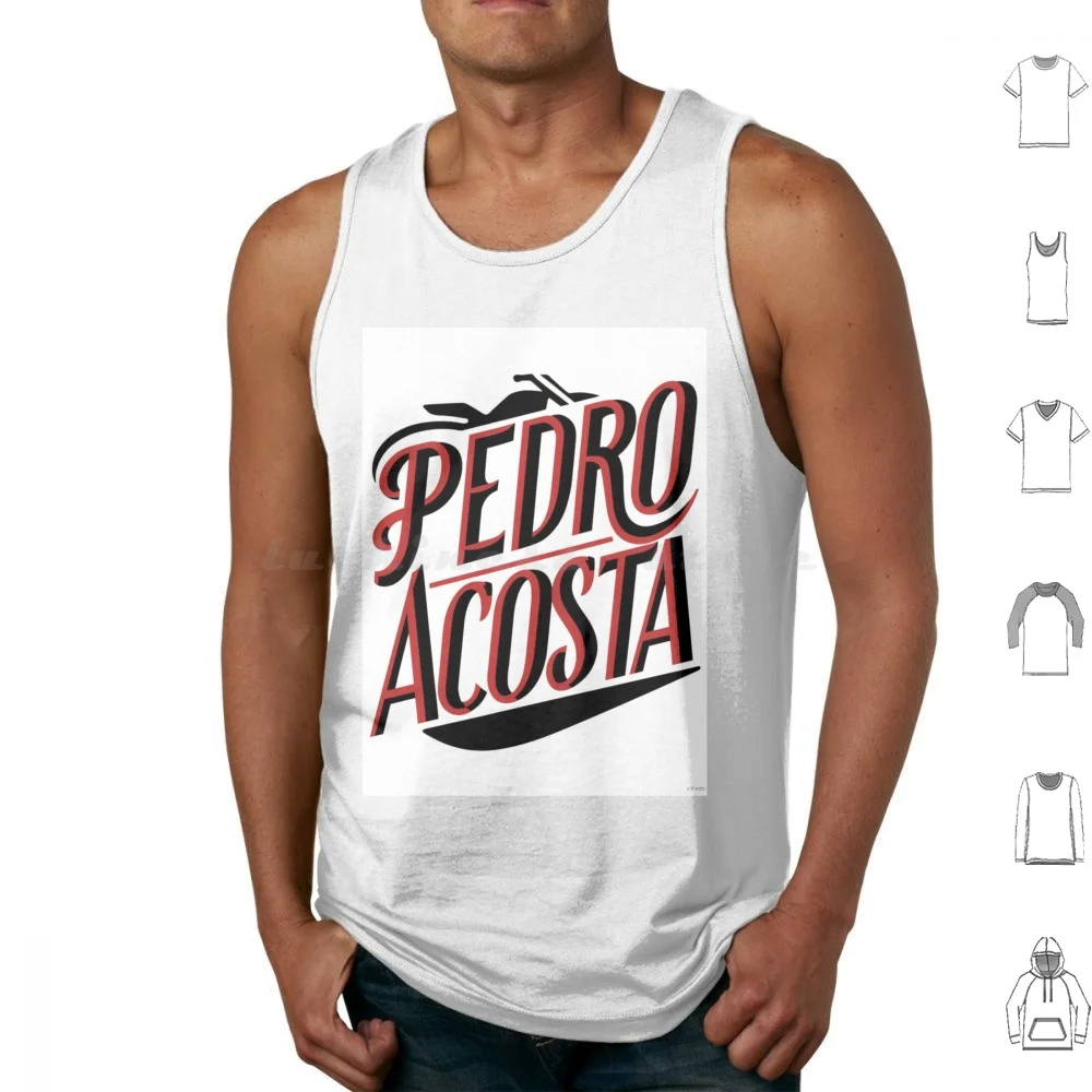 Pedro : Of ( Moto3 & Moto2 ) Tank Tops Vest Sleeveless 37 Pedro Pedro Pa37 Helmet Pedro 37 Pedro Logo Racing Motorcycle