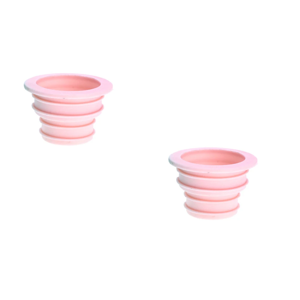 

12PCS Silicone Sink Cover Telescopic Blocking Cockroach Odor Insect Kitchen Bathroom Hose Washing Machine