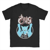 Opussy Ghost Band T-Shirts for Men Hipster 100% Cotton Tees Round Collar Short Sleeve T Shirt Printed Tops