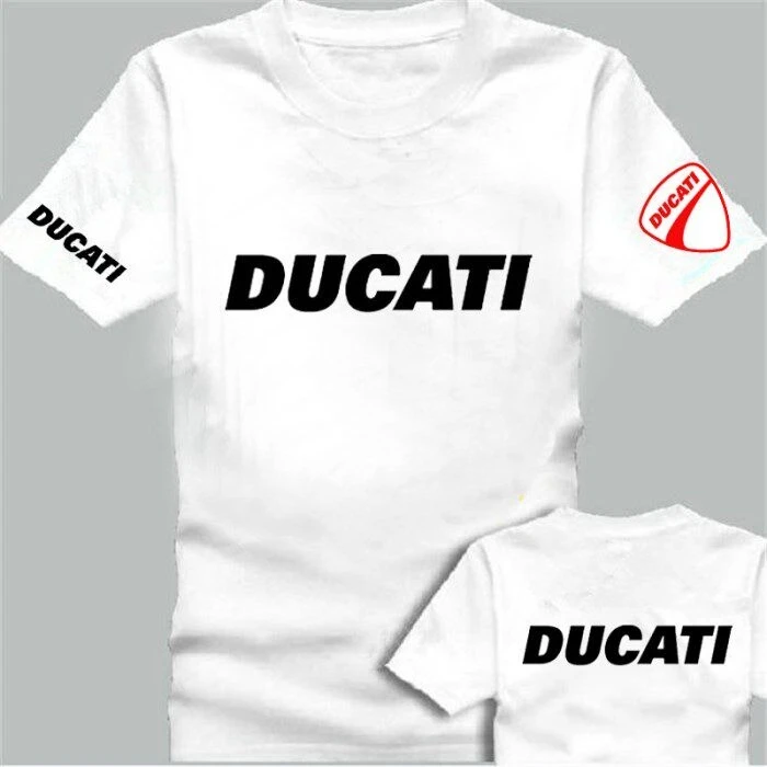 New Motorcycle Short-sleeved Cotton T-shirt Cycling Graphic Printing High-end Luxury Unisex Style Both of Men and Women