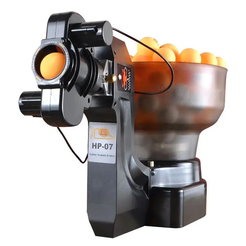 Portable Table Tennis Ball Serving Machine Automatic Home Professional Adjustable High-Speed Multi-Rotating