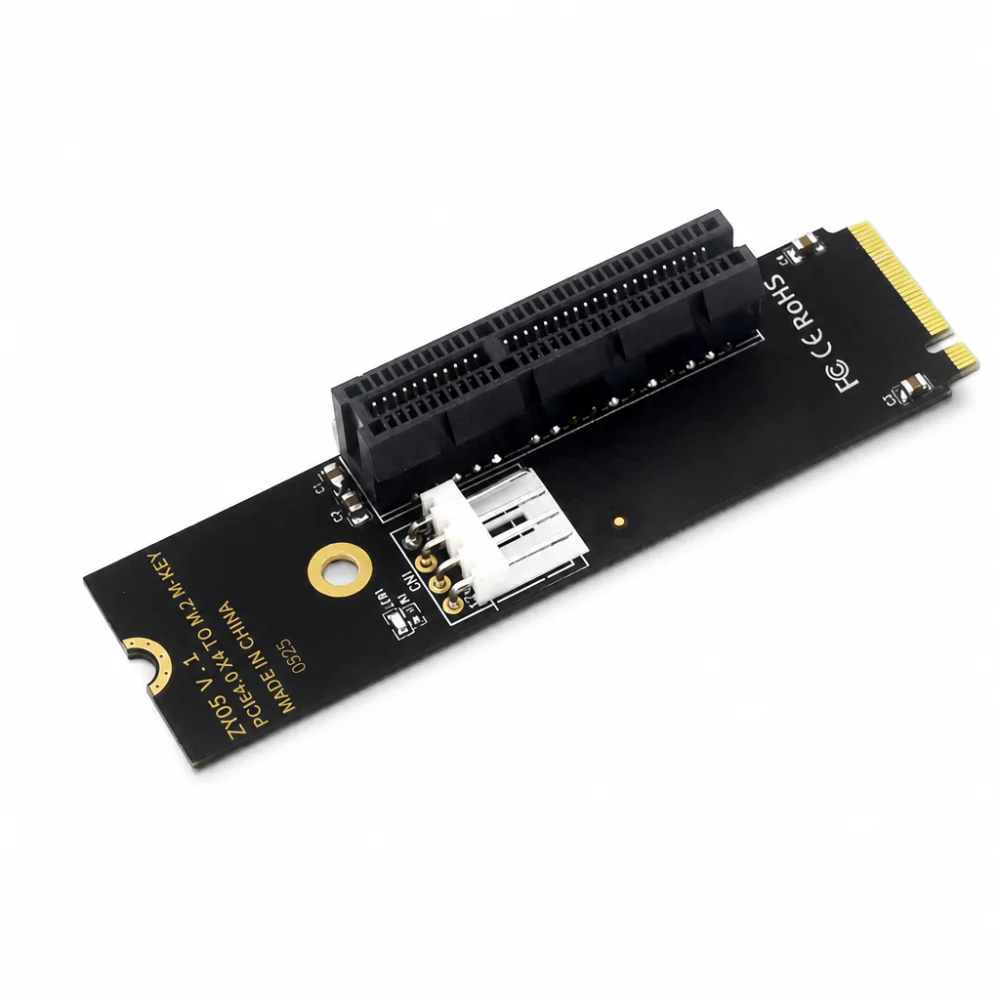 PCI-E 4X 8X 16X NVME to PCIe Bracket Included 2230 2242 2260 2280 PCIe Adapter Card High Speed M.2 NGFF Adapter Desktop PC