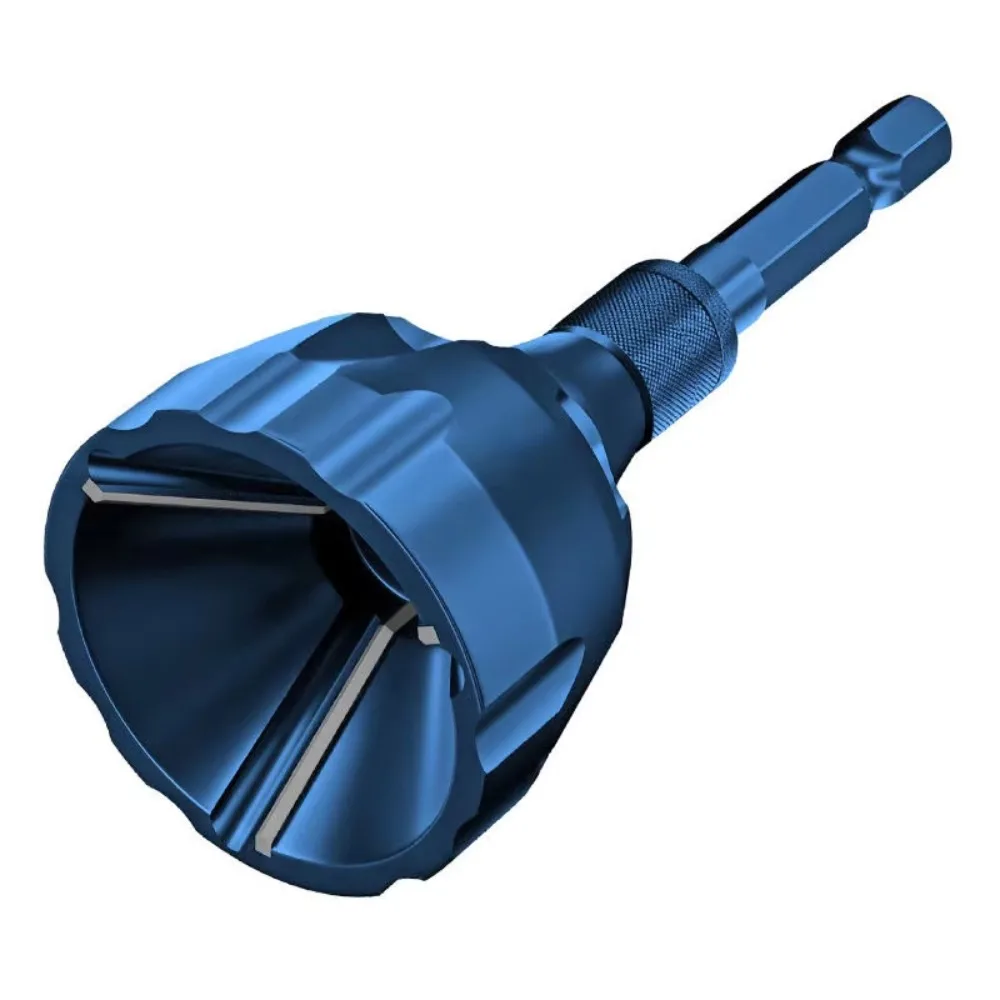 

New Metal Deburring External Chamfer Tool Universal Three Chip Flutes Deburring Tool Screw Repairer