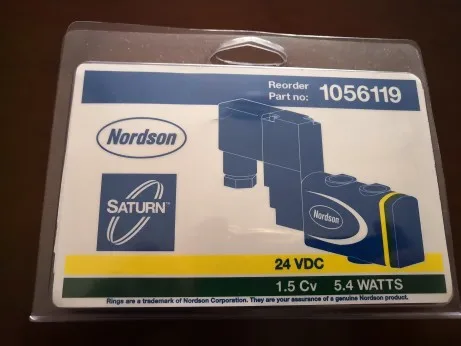 

1056119 Nordson solenoid valve 161B-501JB rubber valve 1053894/