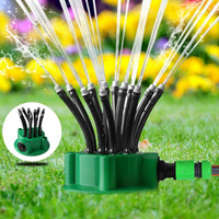 360° Auto-Rotating Sprinkler Nozzle - Adjustable Spray Patterns for Lawn/Garden/Agricultural Irrigation, Water-Saving Tool