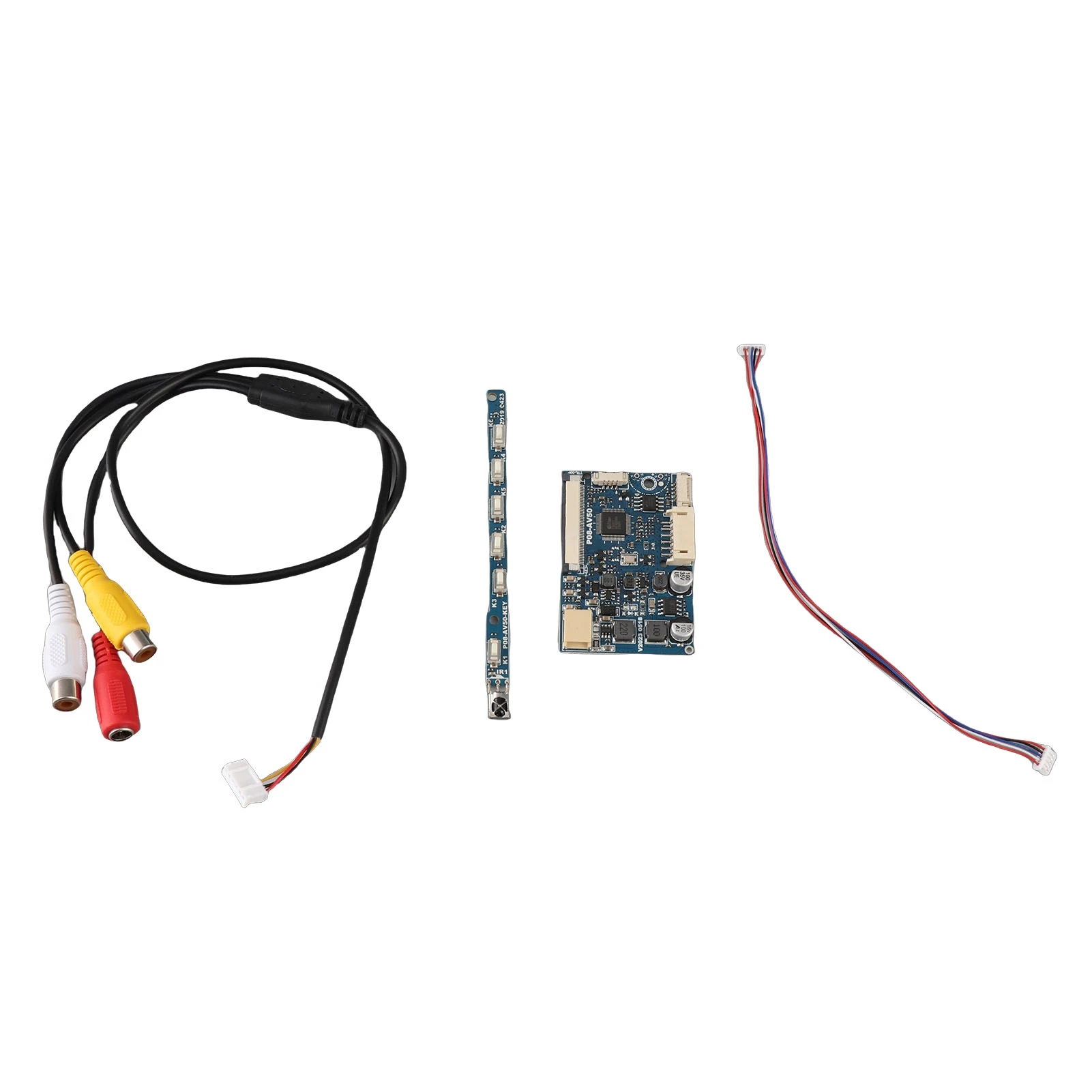 Single Driver Board Module 50-Pin 2-Channel AV Signal Input for 7 / 9 / 10.1 Inch LCD Screen