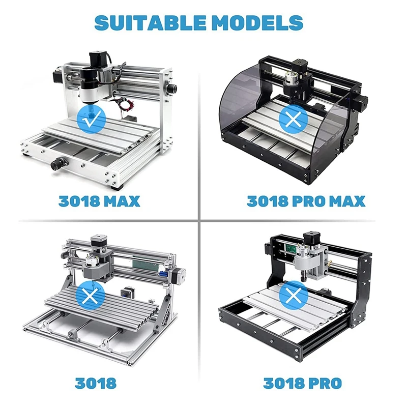 3018 kit cnc para extensão do eixo Y, 3040, compatível com 3018 max e 3020 max, máquina router