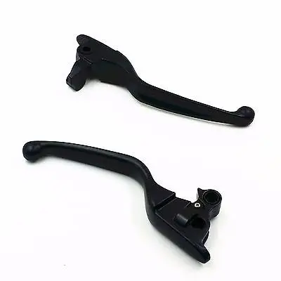 Black Clutch Brake Levers for Harley Touring Trike Road King Electra Street Tri