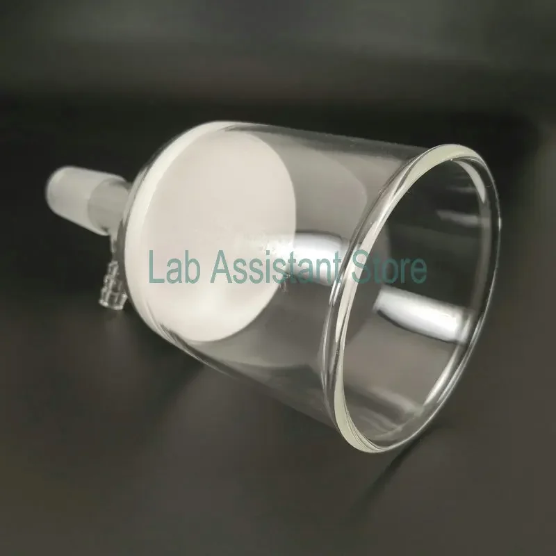 1pcs 30ml/60ml/100ml/150ml/250ml/500ml/1000ml Glass G3 Filter Funnel Sand Core Suction Funnel in Laboratory Equipment