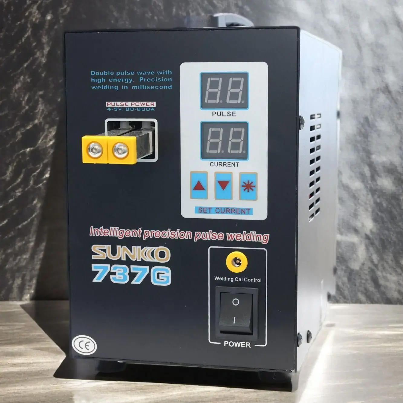 

Spot Welder SUNKKO 737G 1.5kw LED Dual Digital Display Pulse Precision Push For 18650