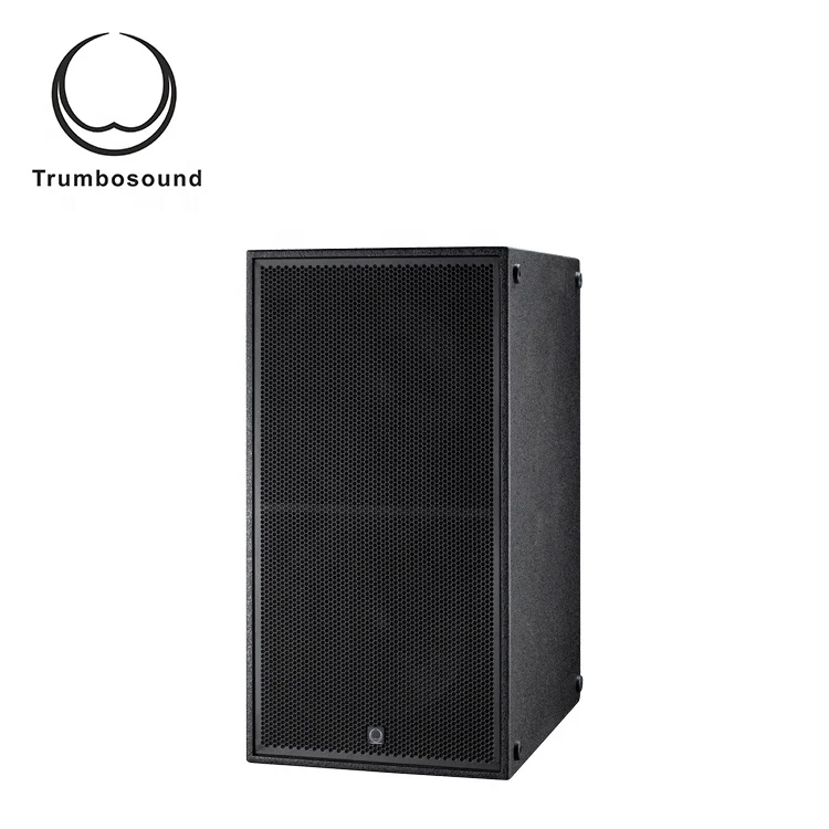 Dual 18 Inch Subwoofer Loudspeaker High Power TR218  18 Inch  Subwoofer With Big Power Amplifier for Line Array Speakers
