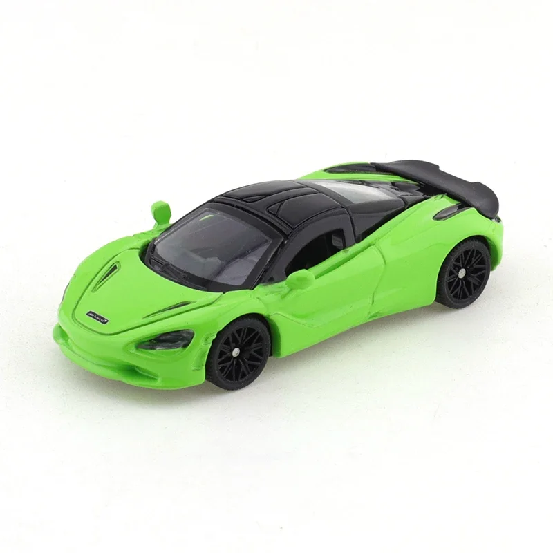 TSC 1/64 McLaren 750S 자동차 합금 장난감 자동차 다이캐스트 금속 모델 어린이 크리스마스 선물 장난감 소년용