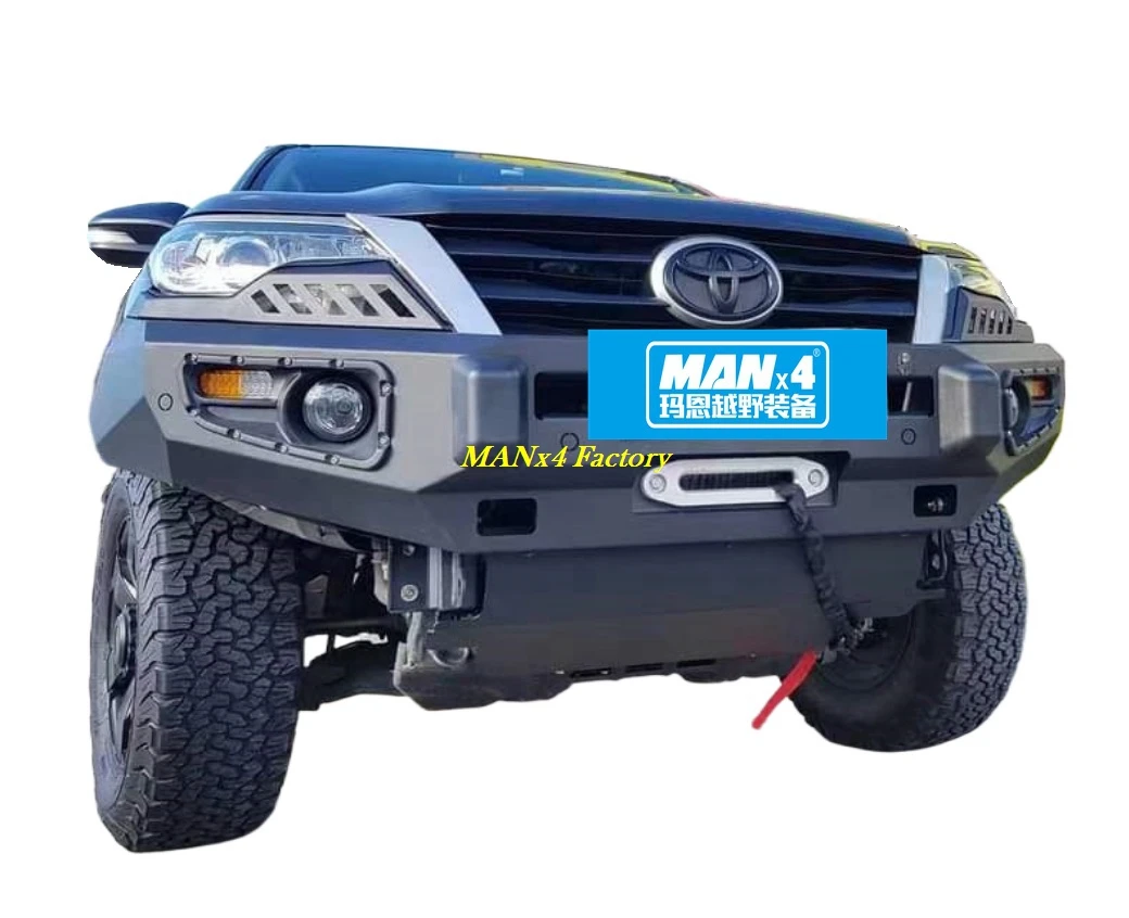 

Top-level 4wd Front Bumper Steel Bull Bar for Fortuner 2nd Generation 2016+