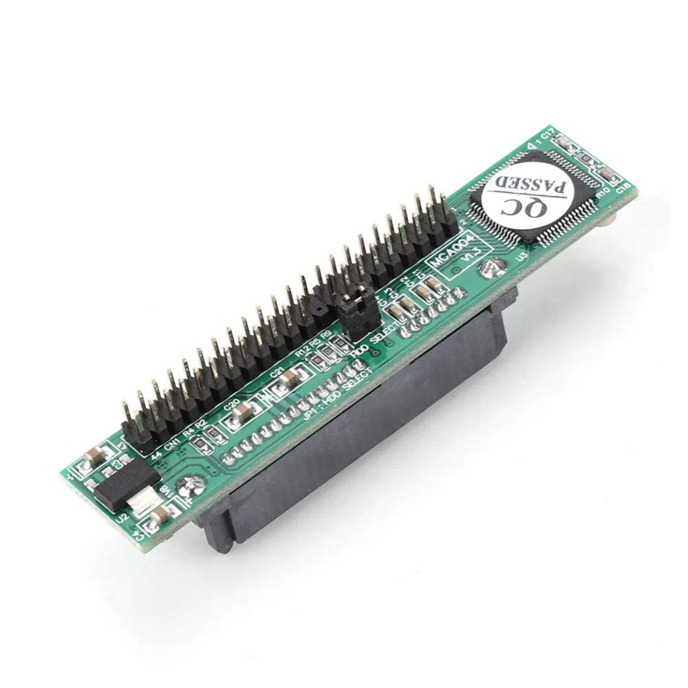 Compatible 2.5 Inch Hard Drive Converter 44Pin Practical IDE Converter SATAs Female to IDE Converter Hardware Compatibility