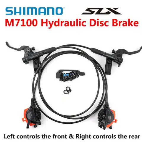 SHIMANO DEORE SLX XT MT200 M7100 M8100 브레이크 산악 자전거 유압 디스크 브레이크 MTB ICE-TECH 왼쪽 및 오른쪽