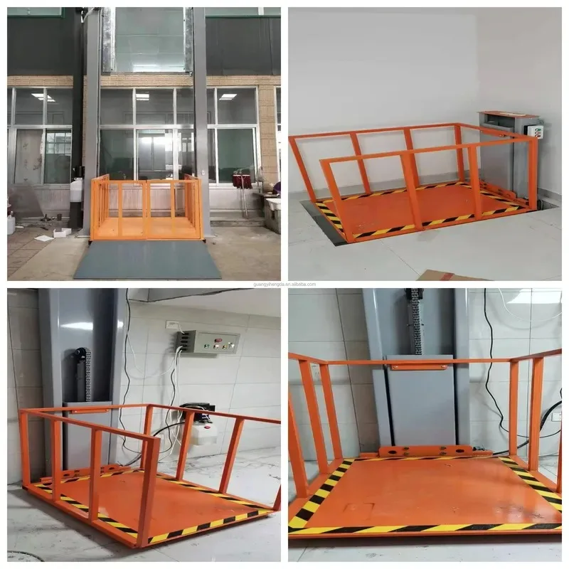 Cost-effective Hydraulic Freight Elevator Lifting Platform for 300kg-6000kg Load 8m-15m Height Suitable for Mobile Office