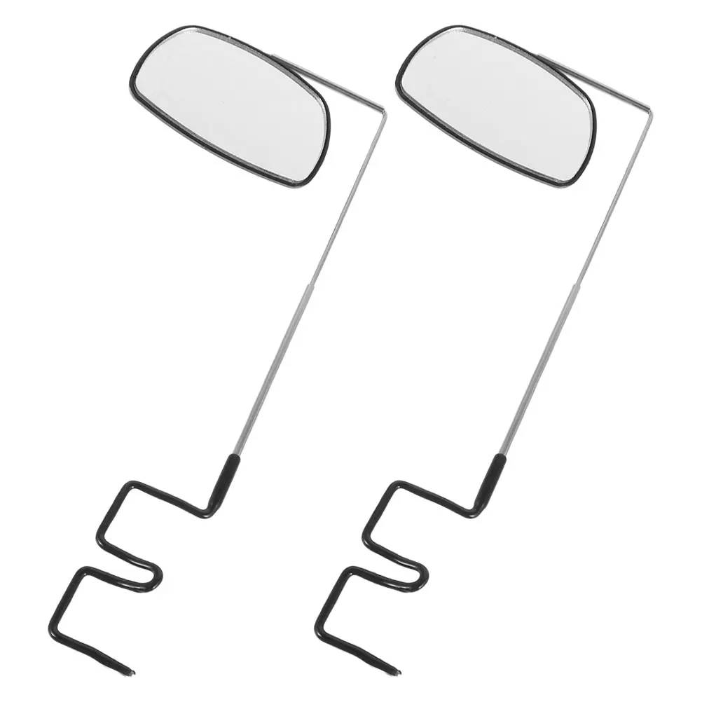 

2pcs Bike Eyeglass Cycling Rear View Mirror Multi Angle Adjustable Secure Attachment For Mountain Road Ebike Scooters Bicycle