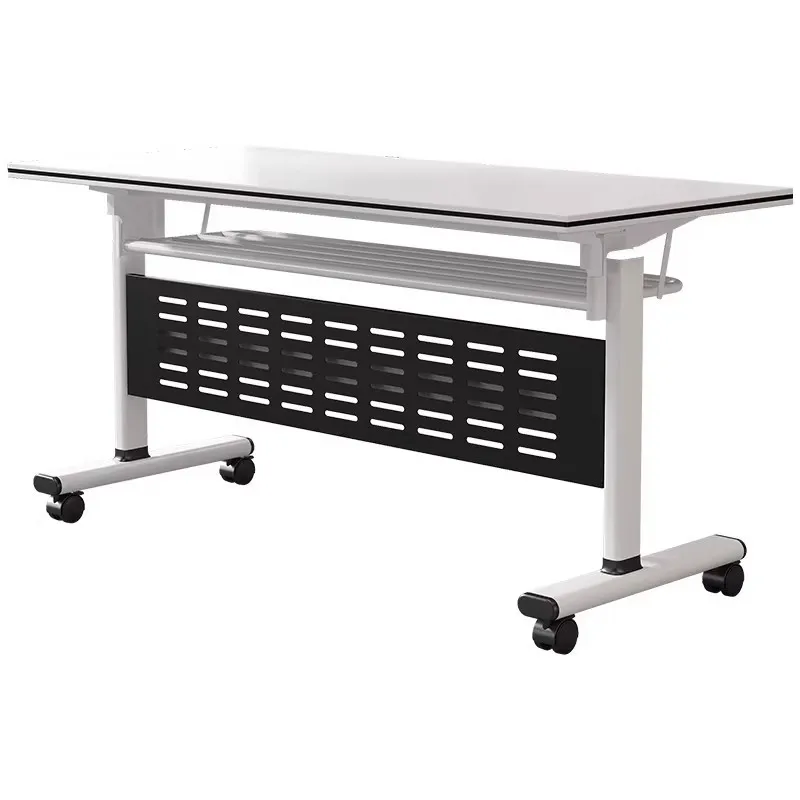 

Adjustable Foldable Conference Table for Meeting Rooms and Training Sessions Modular Office Desk