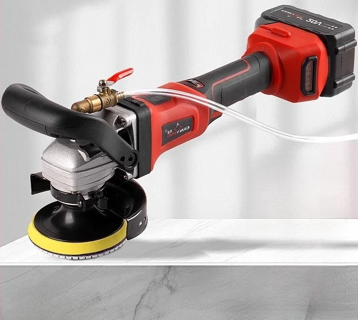 2025 1200w Lithium battery brushless water grinding machine, stone polishing machine,sanding machine