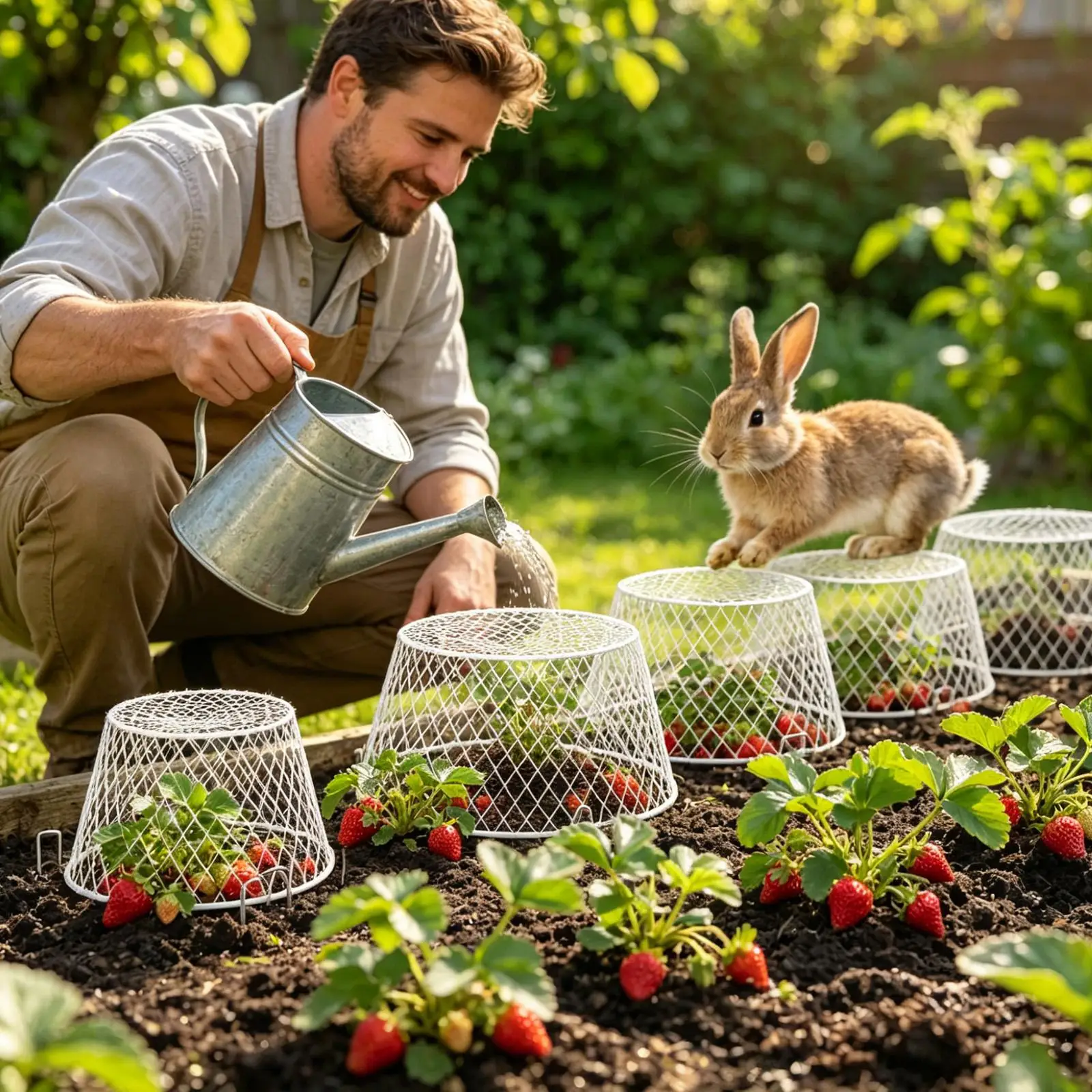 Cloches For Plants 10 Piece Net Guard Rust Resistant Plant Cloches Outdoor For Vegetable Birds Shrubs Fruit Outdoor Patio Lawn