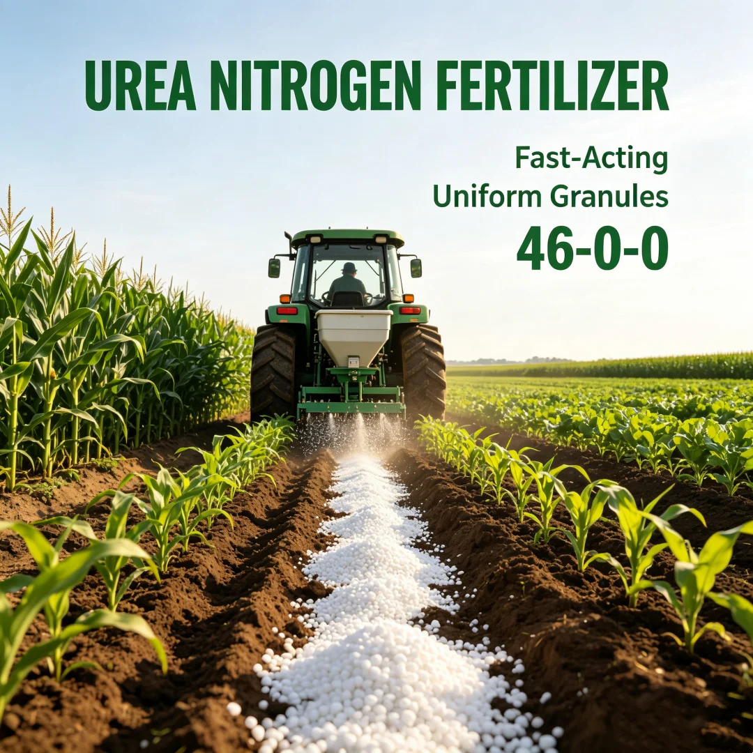 N46 Urea Fertilizer, 46% Nitrogen High Purity Carbamide Fast Acting Plant Fertilizer For Garden Plants Vegetables Fruits Farm