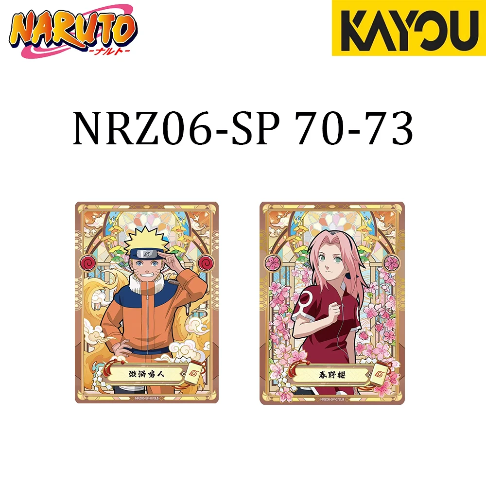 Kayou Naruto Karte NRZ06\NRZ07\NRB07\NRB08 Komplettes Set Echte Anime-Sammelkarten Spielzeug & Geschenke für Fans – Detail 2