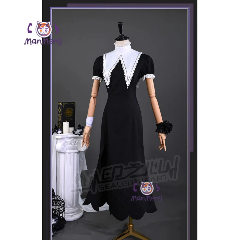 

Аниме PJSK Asahina Mafuyu mfy Косплей Костюм Женское элегантное длинное платье головной убор, носки реквизит Хэллоуин карнавал новая форма