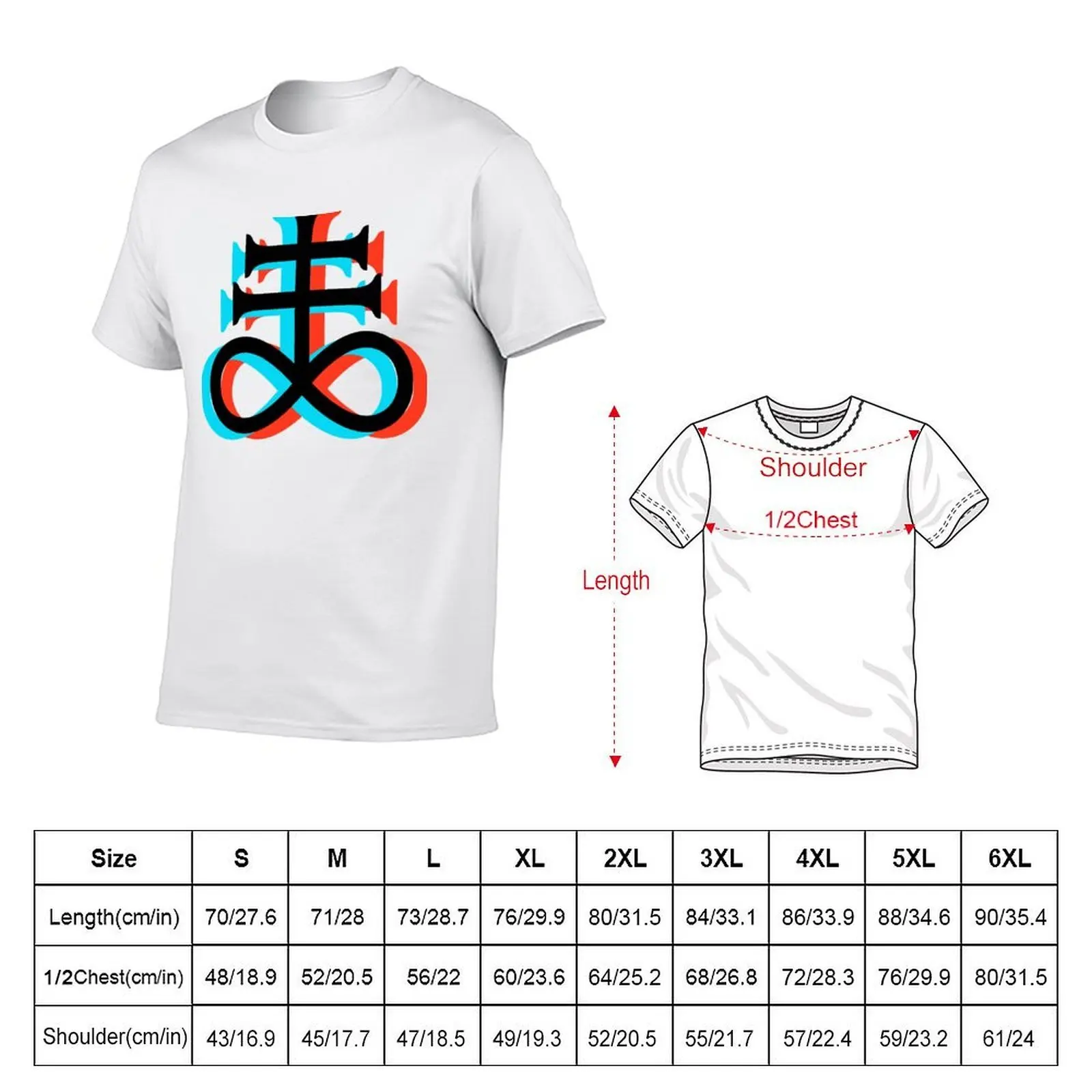 LEVIATHAN CROSS - SATANISM AND THE OCCULT T-Shirt animal prinfor boys summer clothes mens clothing