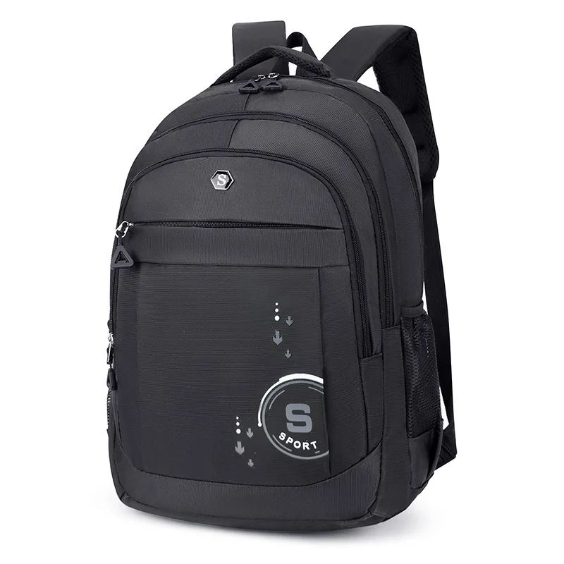 New Trendy Backpack For Students Travel Backpack, Korean Style Unisex Business Casual Laptop Bag Thicken Duoble Shoulder Bags