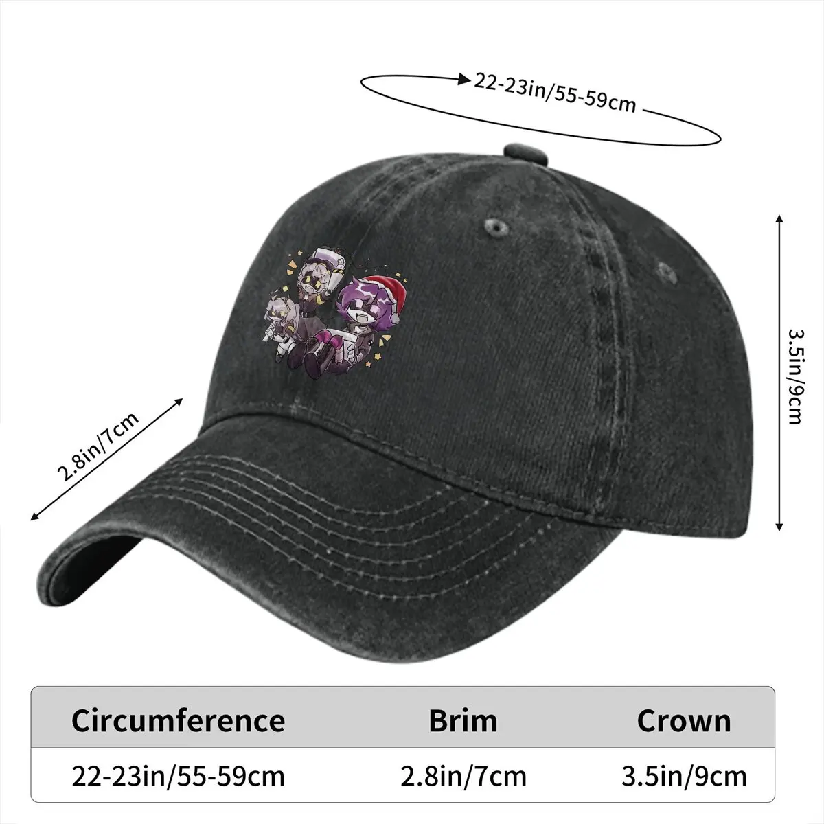 Uzi Doorman Serial Baseball Caps Peaked Cap Murder Drones Sun Shade Cowboy Hats for Men Trucker Dad Hat