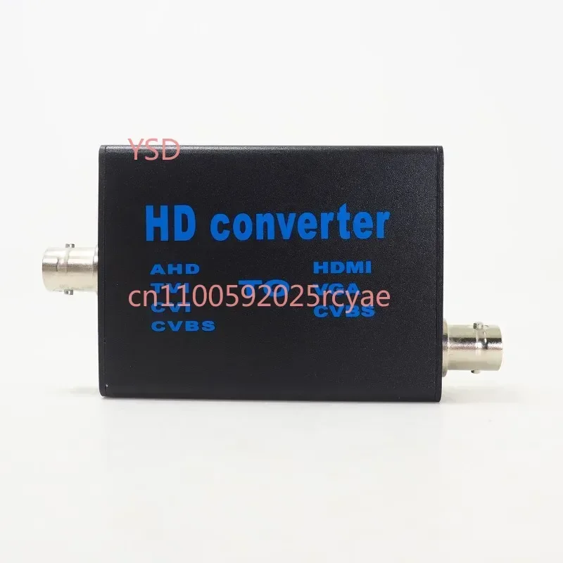 AHD TVI CVI to HDMI HD Converter CVBS Coaxial Surveillance Video Signal Camera 1080p