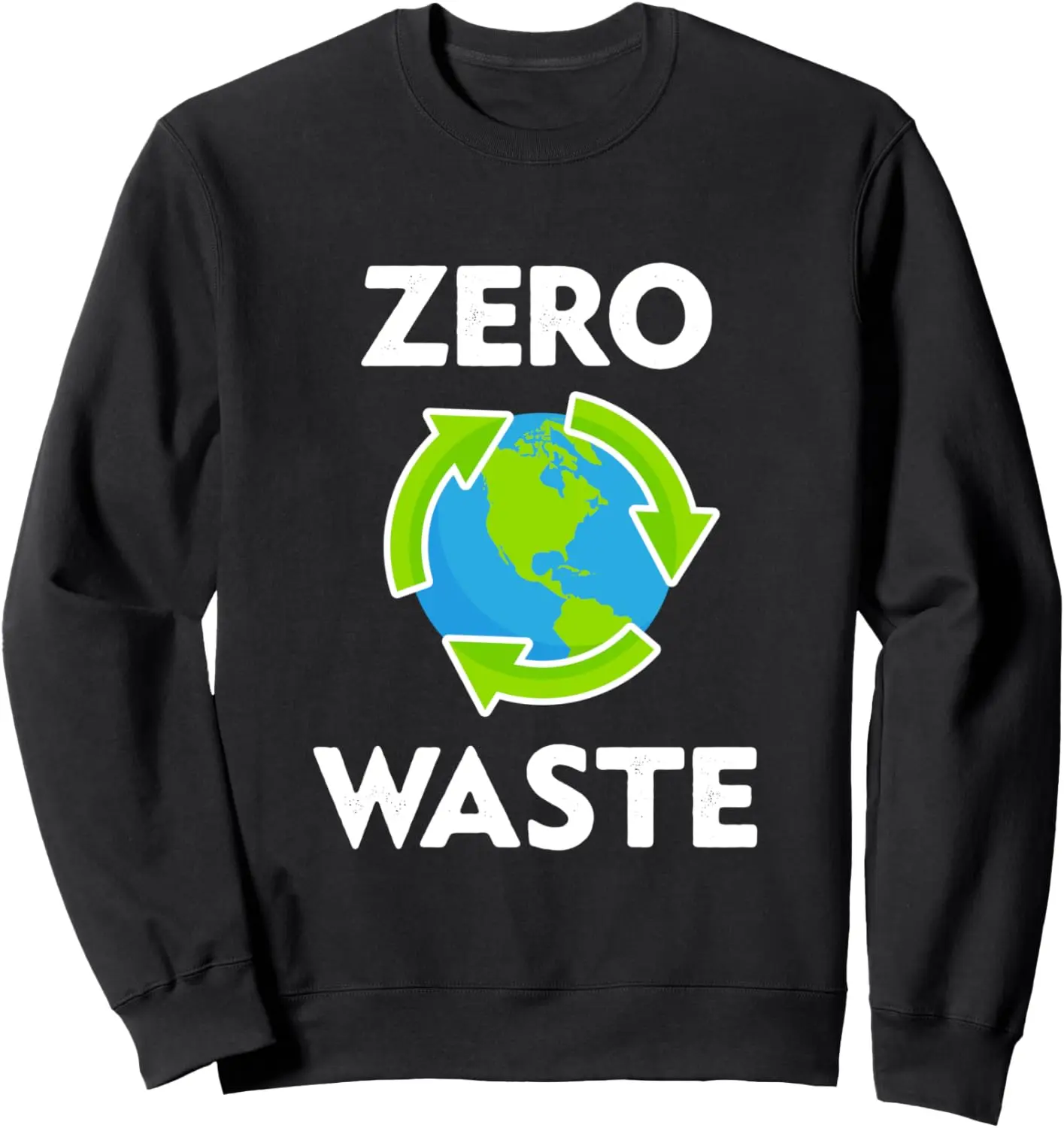 Zero Waste Earth Day Environmental Teacher Gift Anti Plastic Sweatshirt