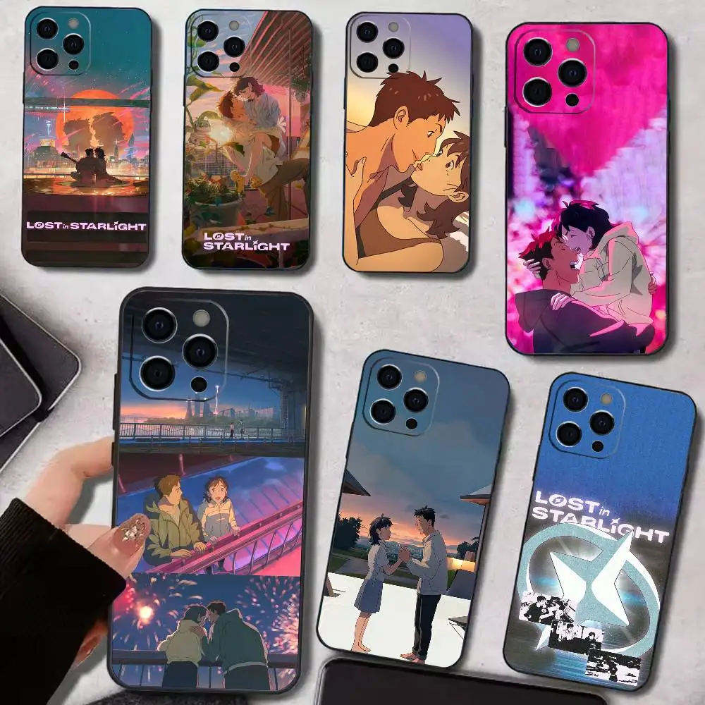 

L-Lost in Starlight Phone Case Silicone Soft For IPhone 17 16 15 14 13 12 11 X XR Plus Pro Max Plus