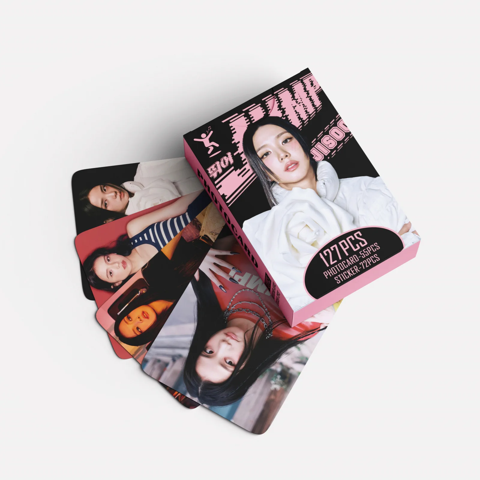 127 Korean Entertainment Girl Group Album Cards, Star Photo Cards, Stickers, LOMO Cards, Fan Collection Cards, Gift view 2