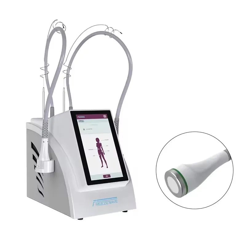 

Новейшая портативная машина для замораживания с двумя ручками, машина для похудения от целлюлита и подтяжки свободной кожи, машина для замораживания волновой печи