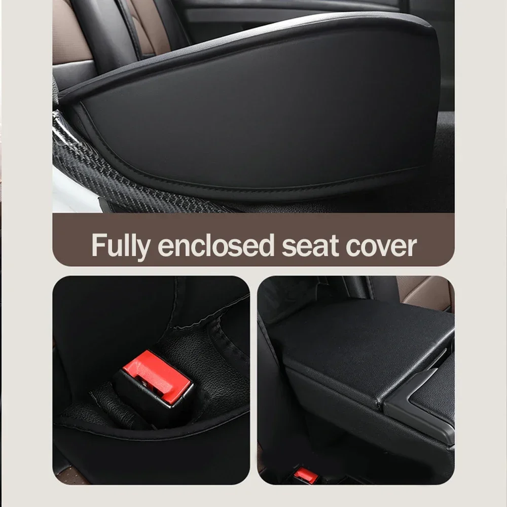 Car Seat Cushion for Ford Mondeo MK5 Fusion CD391 2014~2022 Five-seater Cover Leather Linen No-wash Fully Surrounded Accessories