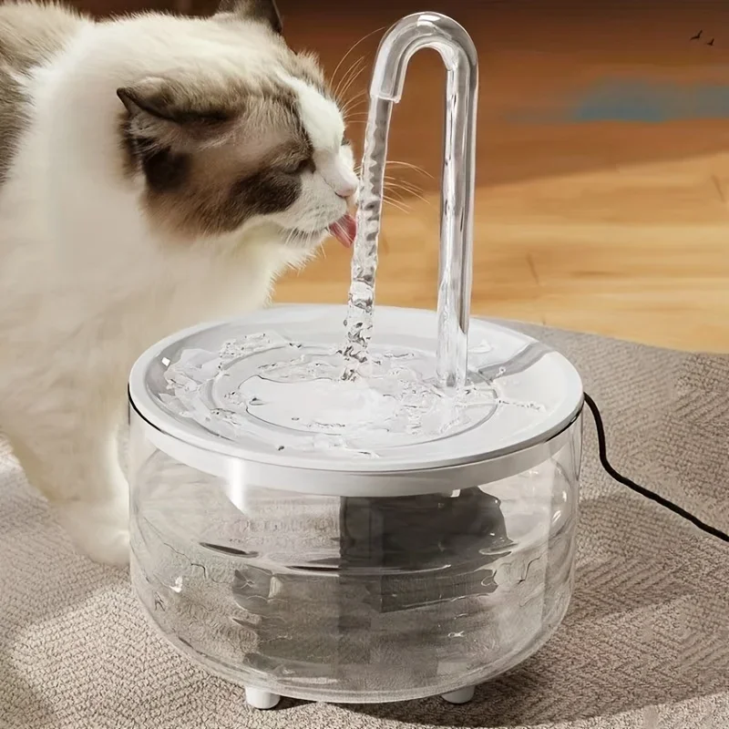 

1 L Pet Water Fountain Automatic Cat Drink Bowl Filter USB Electric Mute Pet Drinking Dispenser Drinker For Cats Water Filter